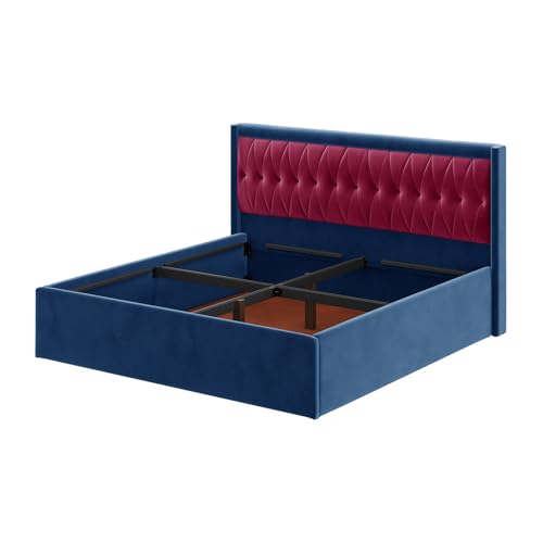 Image of Wakefit Asterion King Size Storage Upholstered Bed