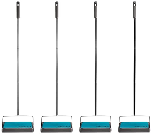 Image of Bissell Easy Sweep Compact Carpet & Floor Sweeper,2484A,Teal,(Pack of 4)