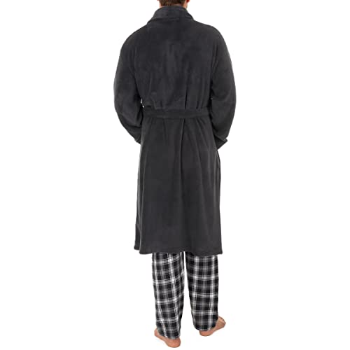 Van Heusen Mens Comfort Soft Fleece Robe2