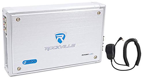 Rockville WB65KLS Silver Bundle 6.5" 300W Marine LED Speakers miniatura 4