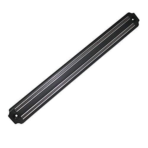 33cm Magnetic Knife Bar, Magnetic Knife Storage Strip, Black