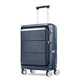 [サムソナイト] スーツケース キャリーケース パラリュクス PARALUX スピナー55 機内持ち込み可 Sサイズ 1-3泊 軽量 多機能 フロントオープン ブックオープン PC収納可 拡張機能付き パッキングキューブ 圧縮パネル付属 TSAロック 40-46 L 55cm 3kg ミッドナイトブルー