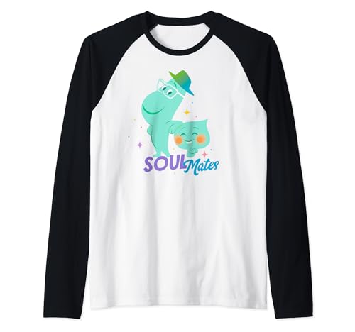 T-shirt Disney Pixar Soul Joe 22 Soulmates Vêtement Baseball Raglan Homme Femme Top Graphique
