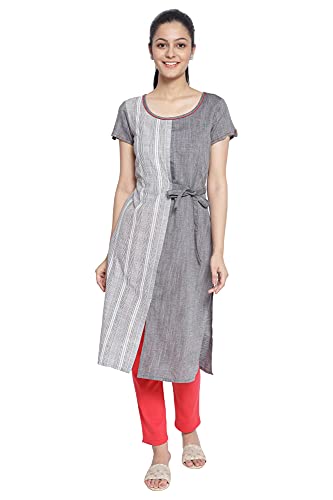 Image of Aurelia Cotton Lycra Strechable Pants for Women | Ankle Length Pants for Women | Cotton Pants for Women | Lycra Pants for Women | Regular Fit Trouser for Women