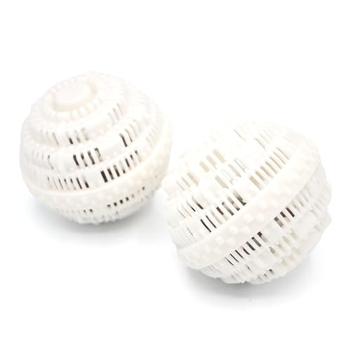 FISHTEC Bolas de Lavado Eco, Lote de 2, Cerámica, Reutilizable