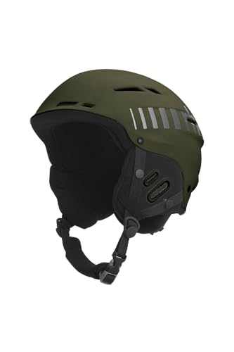 Casco de esquí Rider ajustable para evitar golpes y pasar frío en las pistas