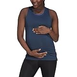 adidas womens Maternity Tank Crew Navy/Black X-Small