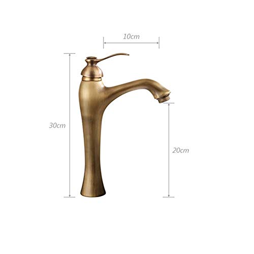 Robinet de salle de bain taps en cuivre laiton Continental pour vasque - 5