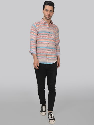 Image of TB Trybuy.in Minimalist Exclusive Cotton Casual Printed Shirt for Men