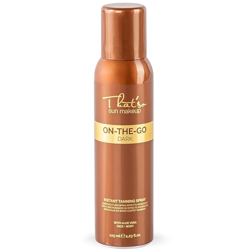 Spray autobronzant visage et corps fini naturel sans traces formule DHA longue durée 125ml