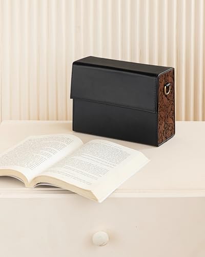 Vintage Leather Crossbody Bag – Handcrafted Messenger Purse with Floral Carved Design, Elegant Shoulder Bag for Women, Ideal for Daily Use & Special Occasions3