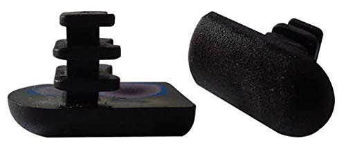 Tapas de extremo para riel de cabestrillo, deslizadores de muebles, se adapta a muebles de patio de la marca Agio y otras marcas de muebles de