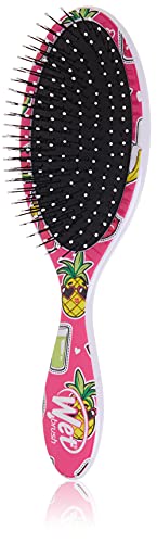 Wet Brush Original Detangler Hair Brush - Happy Hair Pineapple - Exclusive Ultra-soft IntelliFlex Bristles - Glide Through Tangles With Ease For All Hair Types - For Women, Men, Wet And Dry Hair