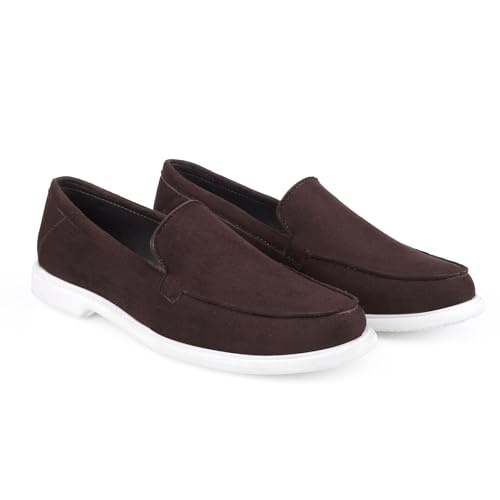 Image of BXXY Men's Suede Material Casual Loafer and Moccasion Outdoor Shoes