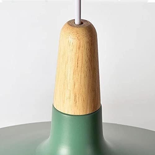 Suspension minimaliste moderne aluminium rose au design épuré culot E27 - 5