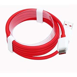 Image of LGOC Original 65W Fast Charging USB Type C Cable For OnePlus Nord 9Rt /2 /9 / 9R / 9 Pro (OnePlus USB To C Cable),Red