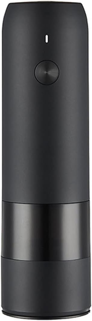 Electric Salt Pepper Grinder Set USB Charge Spice Mill Grinder Adjustable Coarseness Pepper Mill Grinder Kitchen Tools (Color : White)