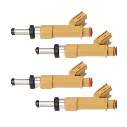 4PCS 23250-0T020 燃料インジェクターノズル トヨタカローラ CE XLE マトリックス 1.8L 2009-2015 対応 サイオン 2320909140 2320939145 19185687 対応