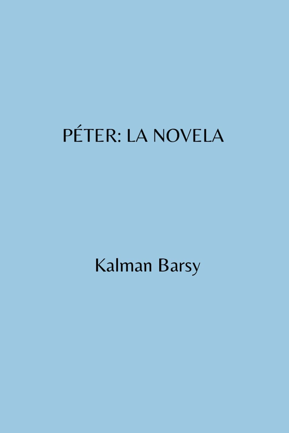 Péter: la novela