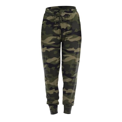 TNNZEET Women's Joggers with Pockets - High Waisted Sweatpants Tapered Leg Drawstring Lightweight Athletic Pants