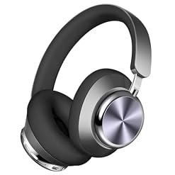 Wentronic Y03 Bluetooth Headphones Wireless Active Noise Cancelling Over Ear Headphones 48 Hours Playtime High Sound Quality 6 EQ Music Mode Headphones with Soft Ear Cushion – Grey - Les Beatles, Paul McCartney, John Lennon, RIngo Starr, George Harrison