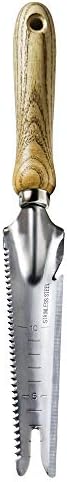 Garden Trowel Tool - Metal Garden Weeding Knife,Serrated Shovel Spade
