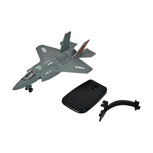 Image of Toys Uncle Diecast Aeroplane Scale Model, (1:400 Fighter Aeroplane with Light and Sound (Type 2))