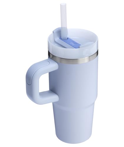 Image of STANLEY Quencher H2.0 Tumbler with Handle and Straw 14 oz | Flowstate 3-Position Lid | Cup Holder Compatible for Travel | Insulated Stainless Steel Cup | BPA-Free | Dew Drop