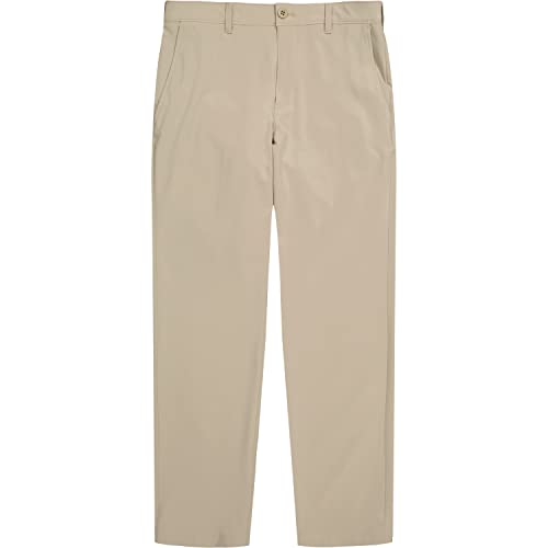 Izod Mens Swingflex Straight Fit Golf Pants, Red Khaki Core, 30W X 30L Us #TOP4