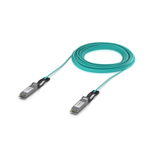 Ubiquiti Long-Range QSFP28 Direct Attach Cable with a 100 Gbps, W129111971 (Attach Cable with a 100 Gbps max Data Rate.)