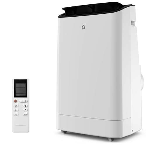 Portable Air Conditioners, 14000 BTU AC Unit for Bedroom, 3 in-1 with Fan & Dehumidifier, Touch/Remote, 24h Timer, Floor AC for Room Indoors