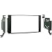 Metra 95-7325B Car Stereo Double DIN Kit Radio Install Dash Kit Combo for Santa Fe (Black)