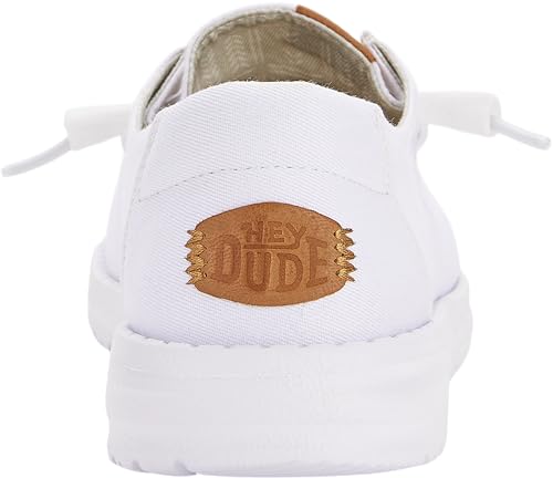 Image of HEYDUDE Women's Wendy Stretch Canvas Slip On Shoes | Easy On Loafer