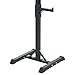 HOMCOM Soporte Estante Ajustable Barra Levantamiento Pesas Gimnasio MAX 150 KG Acero...