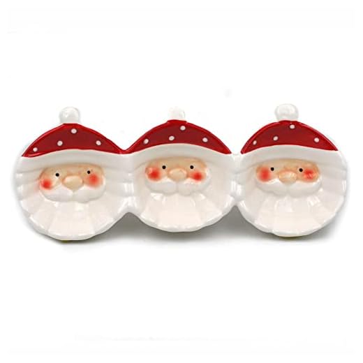 Coupelles Apéro Père Noël 33 cm - céramique