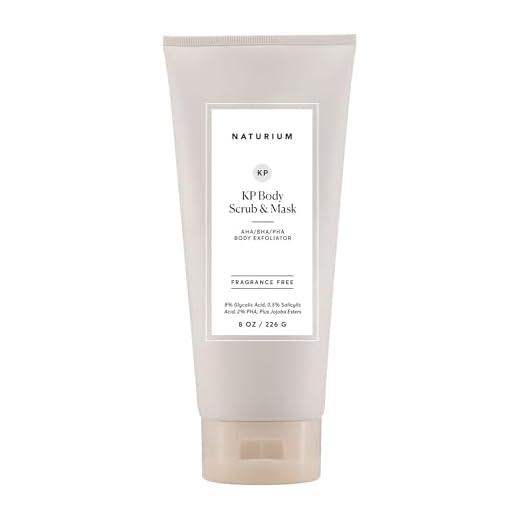 Naturium KP Body Scrub & Mask, AHA, BHA, PHA Exfoliants, 8 fl oz