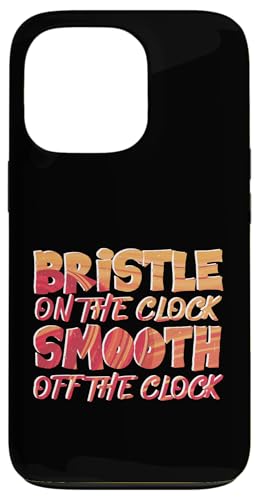 BRISTLE ON THE CLOCK SMOOTH OFF THE CLOCK �X�}�z�P�[�X iPhone 13 Pro �p