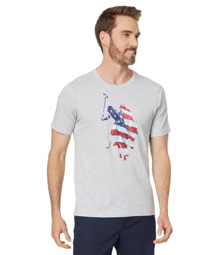 T-shirt col rond homme U.S. Polo Assn. en jersey pour un confort quotidien optimal
