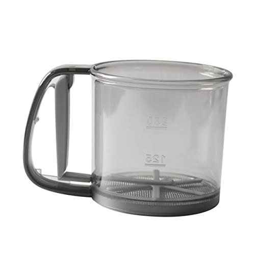BESTYASH Handheld Flour Sifter Sieve Tool for Baking Comfortable Grip Design for Sifting Cake Flour Powdered Sugar Baking Powder and More Convenient Kitchen Baking Essential