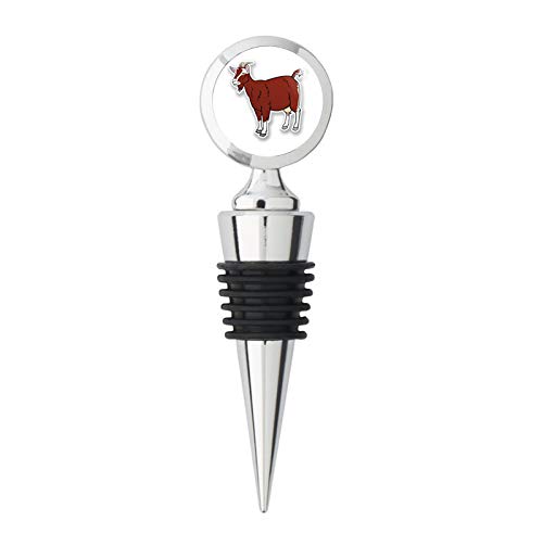 Goat Metal Stainless Steel Bottle Wine Stopper
