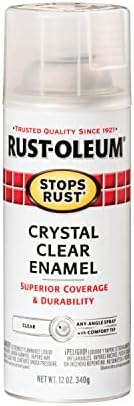 Rust-Oleum 7701830 Stops Rust Spray Paint, 12 oz, Gloss Crystal Clear