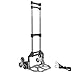 MNSSRN Aluminium-Legierung Folding Trolley, Tragen Ist, Treppensteigen, Wagen, tragbarer Haushalt Trolley, arbeitssparende Multifunktionseinkaufswagen,A