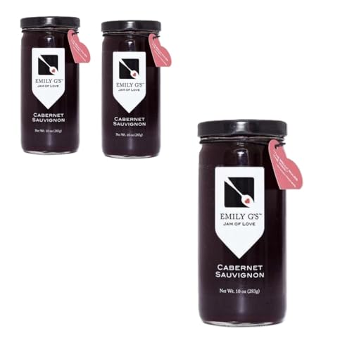 Cabernet Sauvignon Jam, 10 oz. (3 pack)