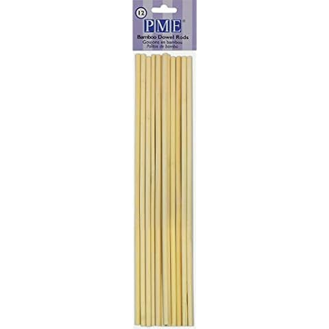PME Palitos de Bamboo para Tartas, 12 Unidades Cover