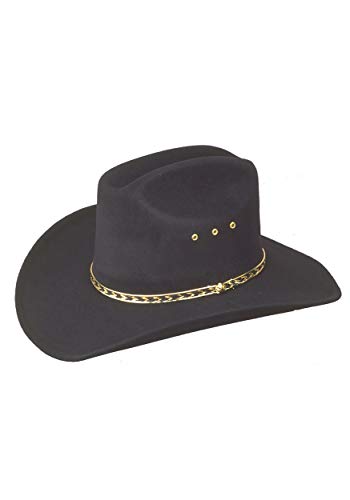 Western Express Child Black Cowboy Hat Standard