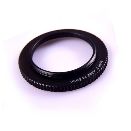 Adaptador M48 a M42 corrige backfocus de 6mm en telescopio astronómico con anillo S7996