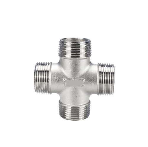 Réduction croisée à quatre voies G1-1/2 inox 304 haute performance