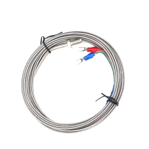 Sensor de temperatura tornillo M6 tipo termopar RTD con cable de 2M 2