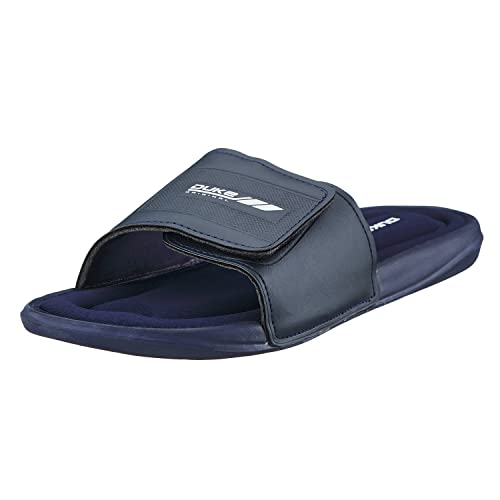 Image of Duke mens Fwc6094-navy Slipper