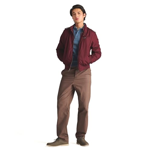 Image of Members Only Men's Iconic Racer Quilted Lining Jacket |Slim Fit|